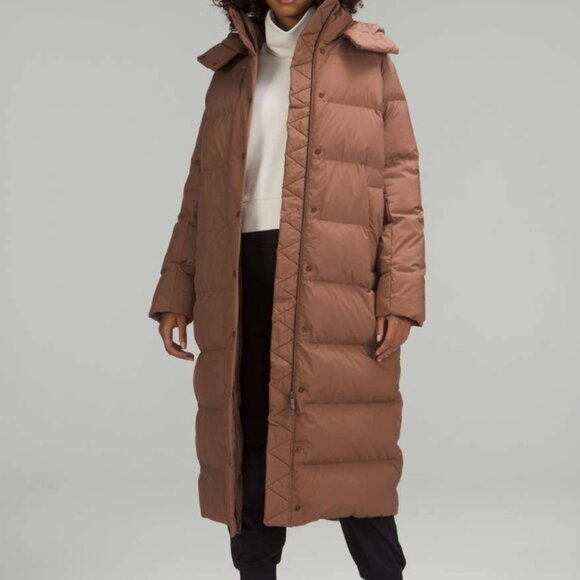 (0219) Lululemon Wunder Puff Long Jacket
Roasted Brown SS 10 **FLAW - Picture 1 of 9